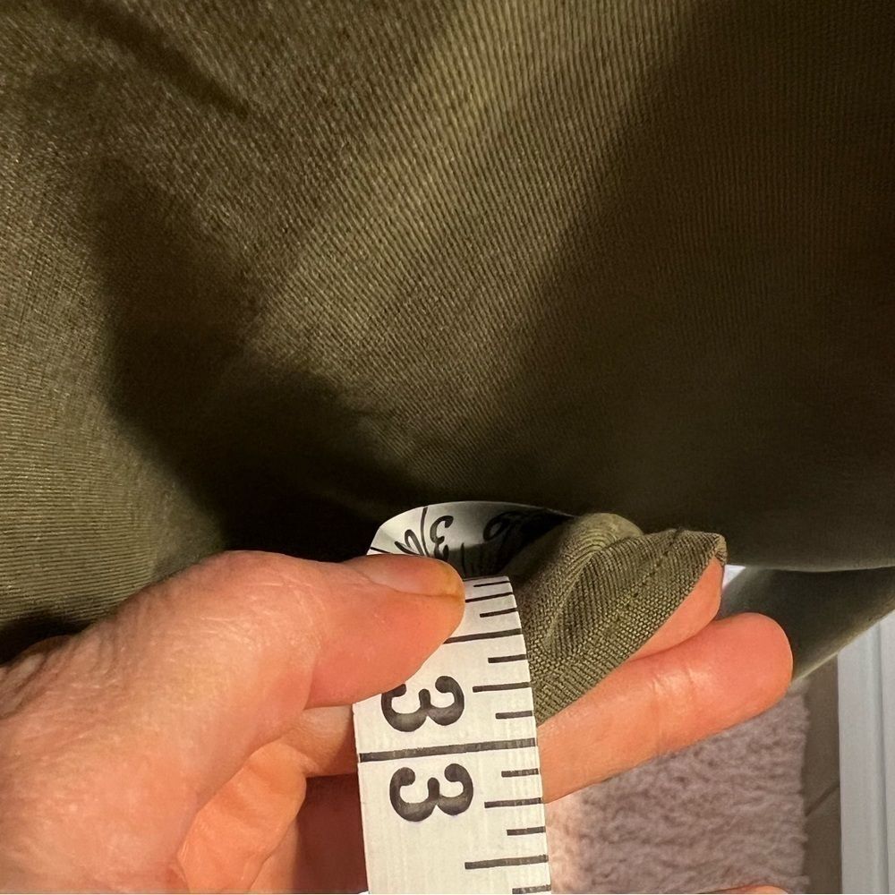North face men green long sleeve button down shirt xl extra large - Picture 7 of 9